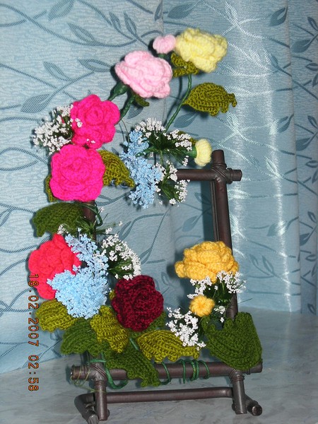 crochet rose