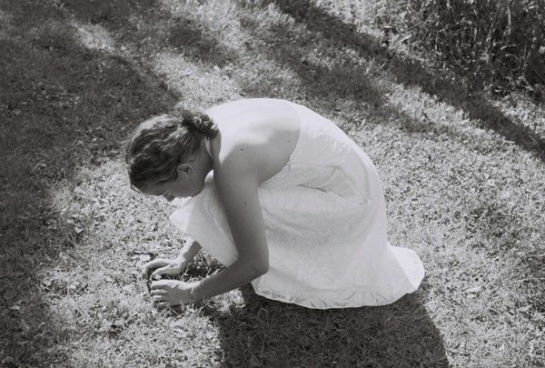 White dress