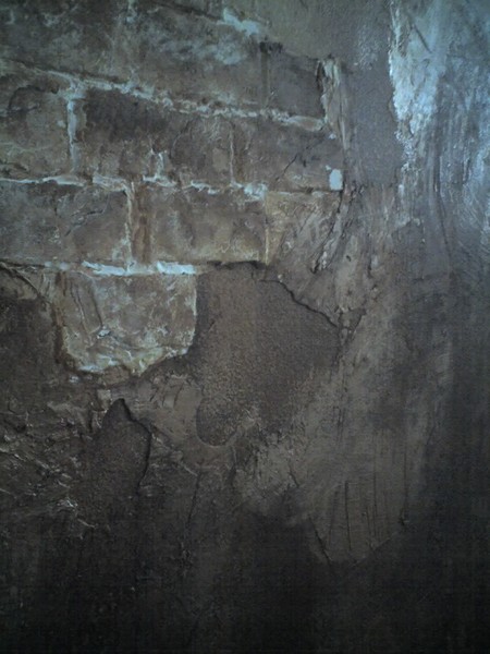 venetian plaster and bricks