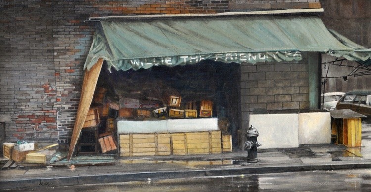 After the Rain Oil canvas 22x38