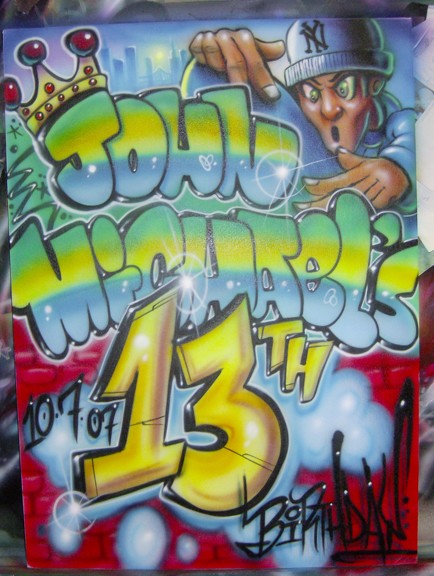 graffiti board