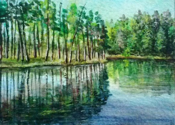 aceo river reflections landscape