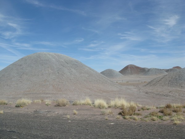Bluegray landscape