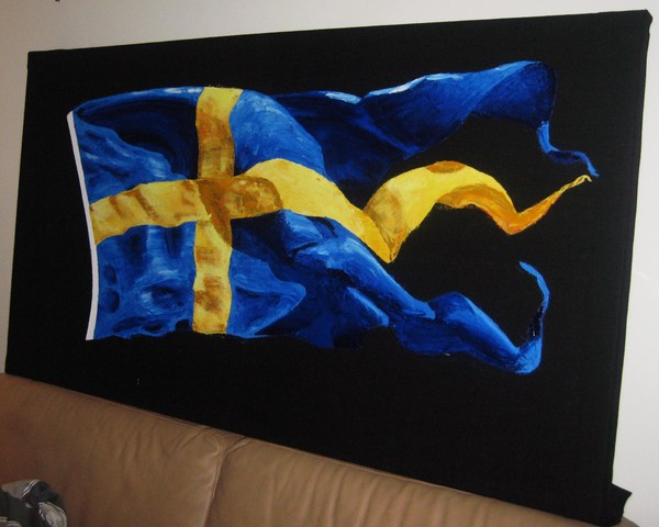 Swedish naval flag