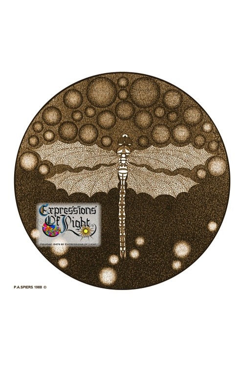 ExpoLight-Graphic-Arts-Dragonfly-In-Space-1988-0001 (Pen-&-Ink-Sepia-SP)