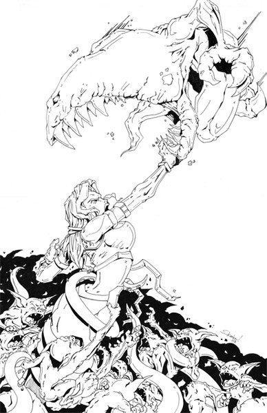 Outlaw Angel Pinup