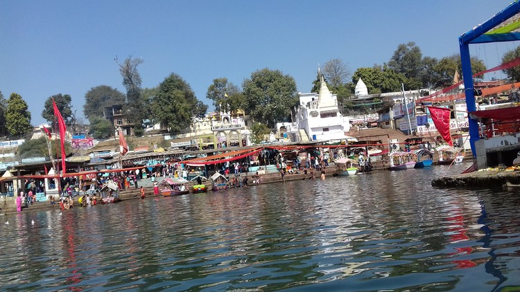 Holy-River scene from Boat