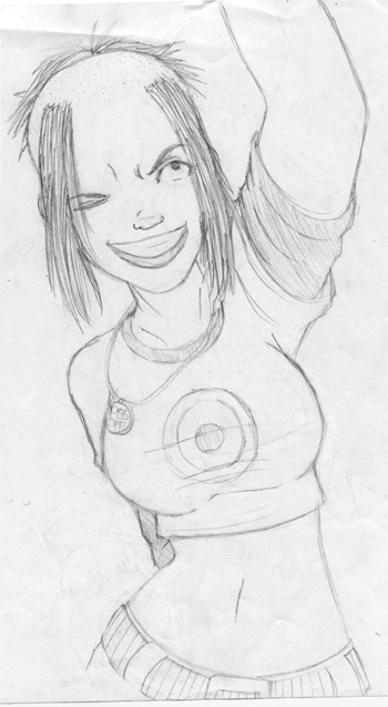 Tank Girl sketch