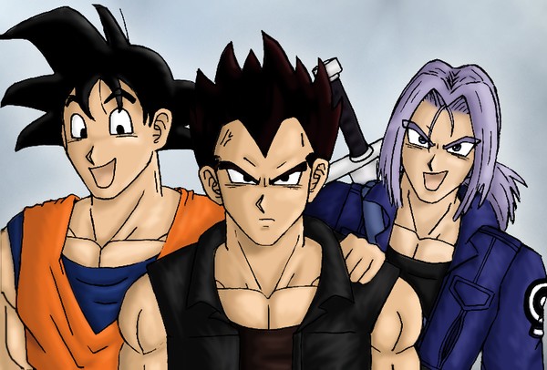 Lighten up Vegeta!
