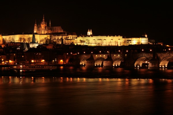 Prague Castle at Night