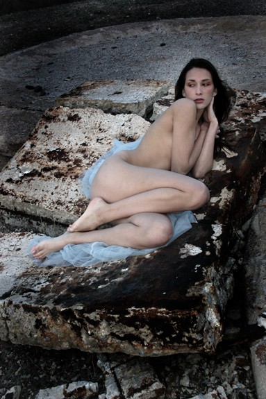 concrete bed