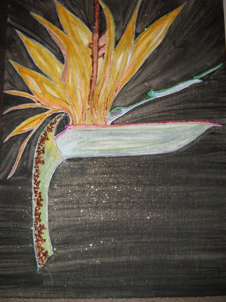 Decorated Bird of Paradise