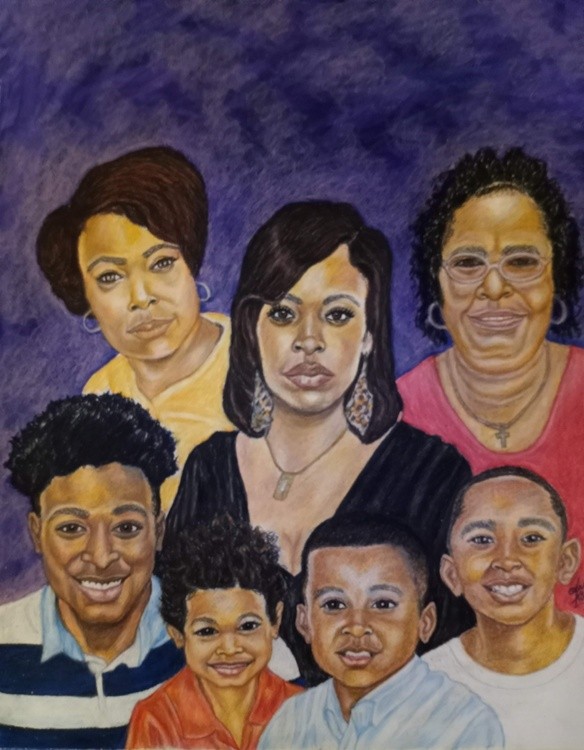 Monica's family 