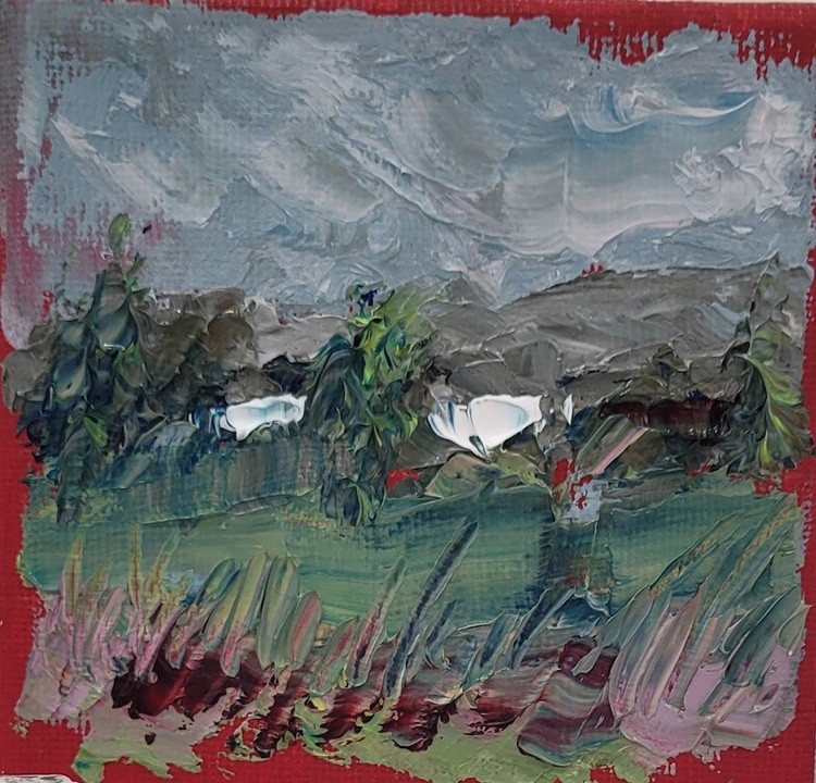 Red Landscape, June 2024