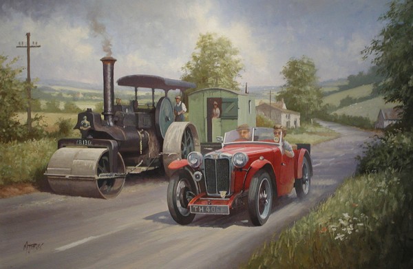 MG TA Sports car
