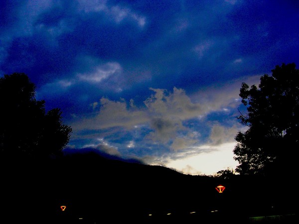 Blue Sky, first rain