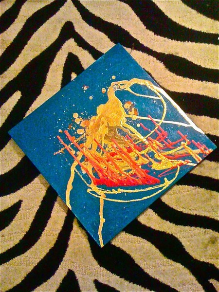 Swimming Neon Chicken Party Bird