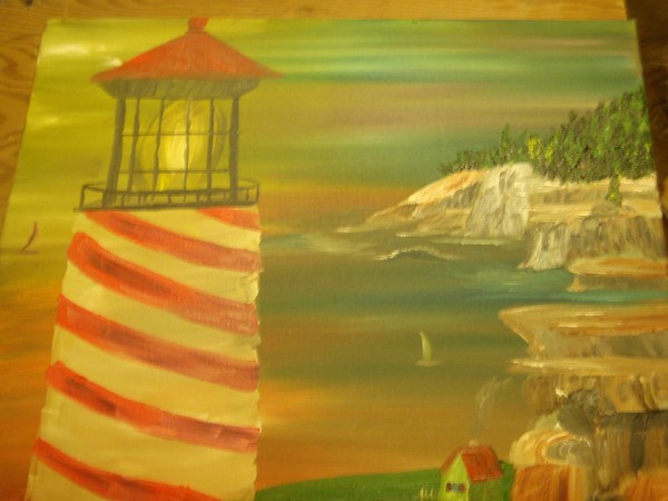 Lighthouse at day break