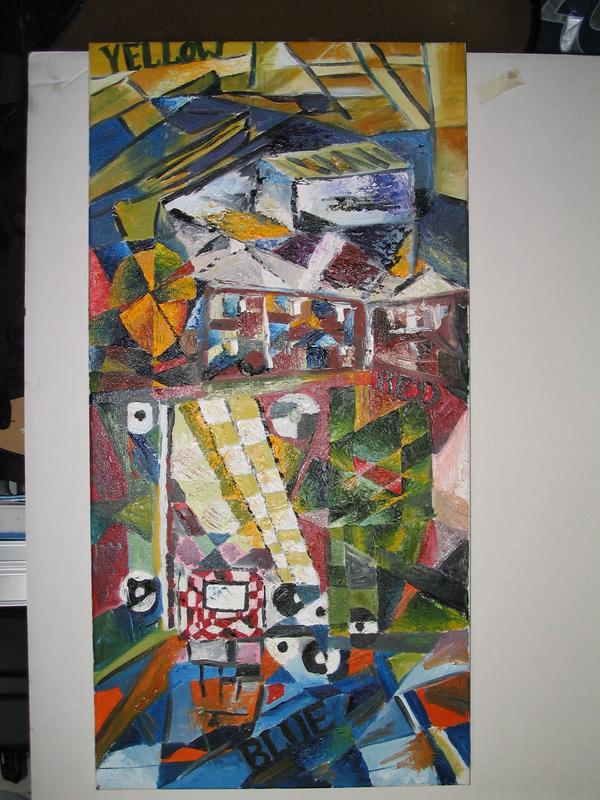 abstract jumble