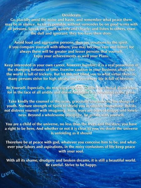 Desiderata 2