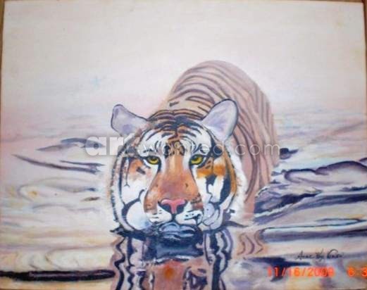 tiger in the mists