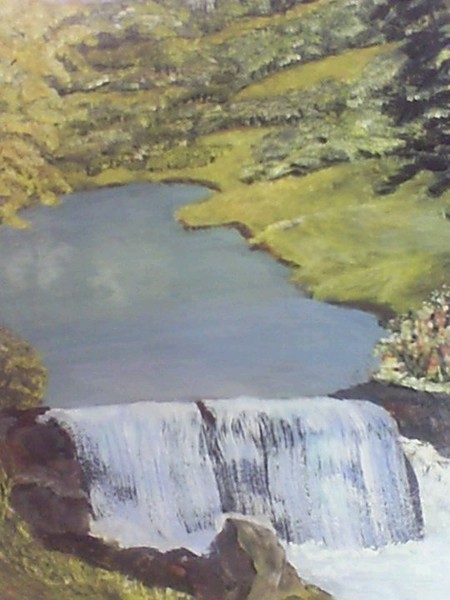 small water falls