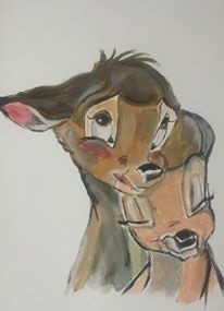 Bambi and faline