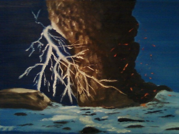 volcano lighting