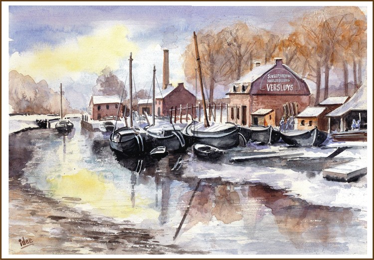 Small shipyard