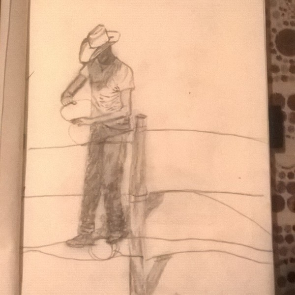 sketch: cowboy