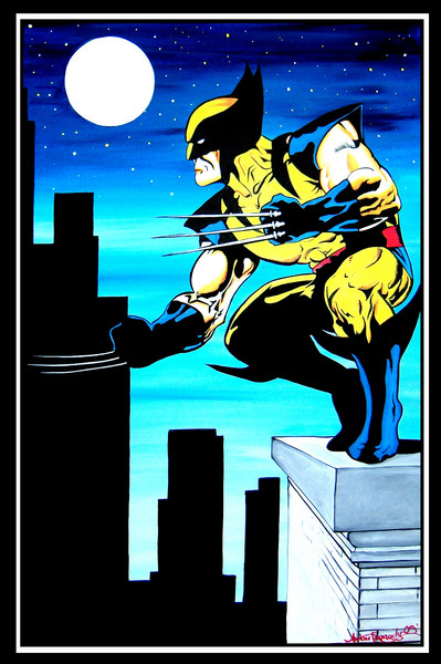 Wolverine On Building