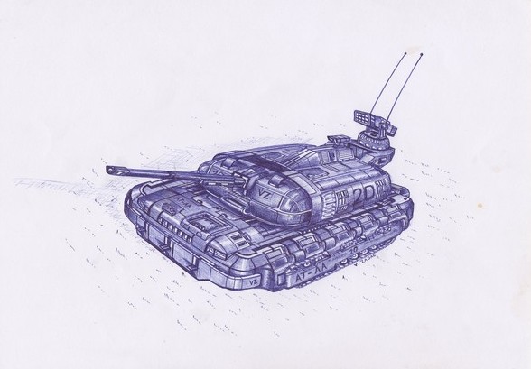 Tank medium vz A4