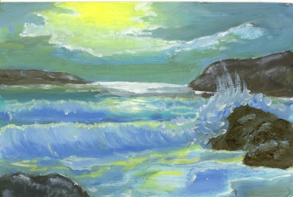 Moonlit Ocean