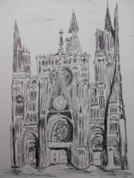 Rouen Cathedral in France