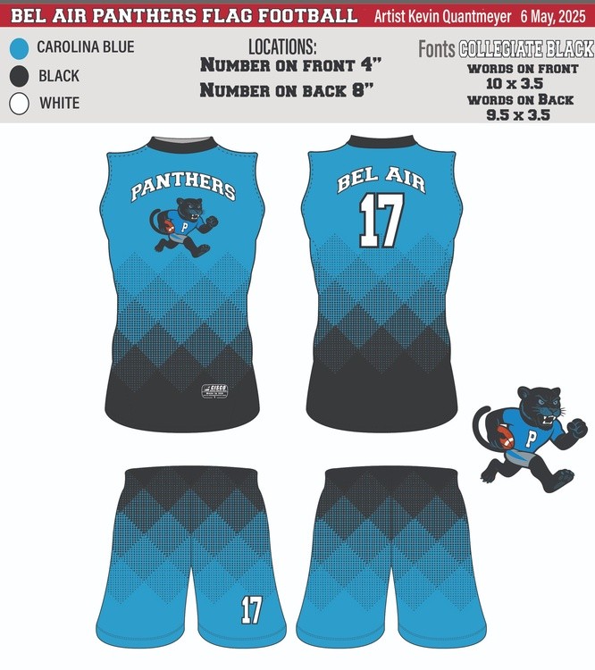 Bel Air Panthers FF Uni