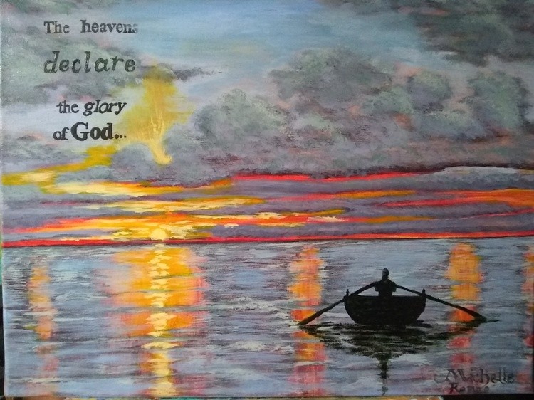 Heavenly sunset