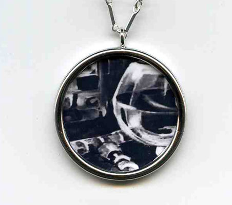 deco merlot b/w necklace