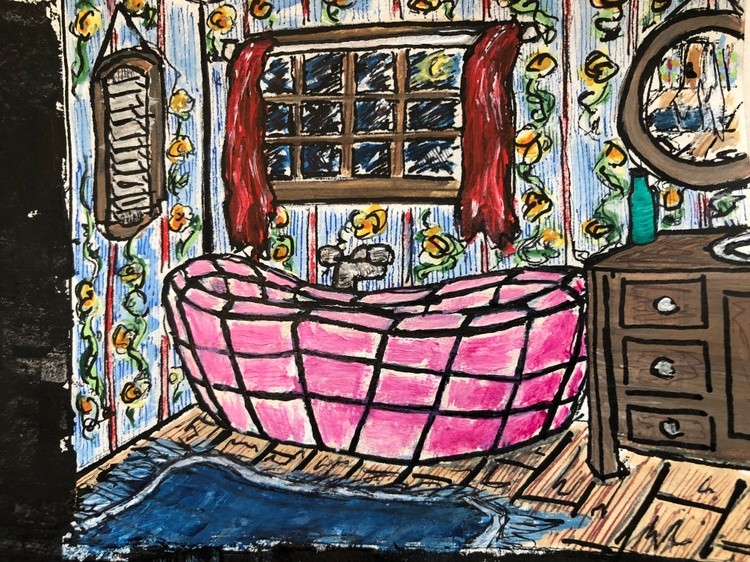 Mini Bathroom Sketch