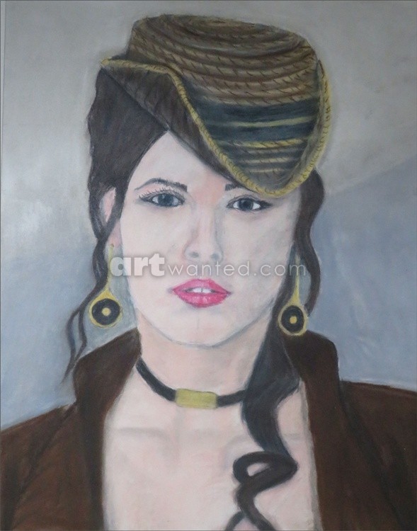 Girl with Hat