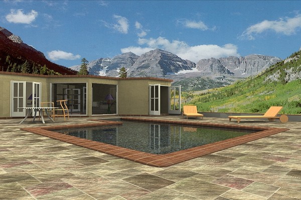 pool house