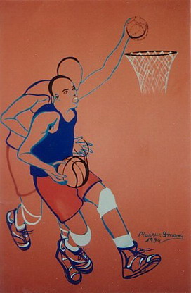 Basket ball players