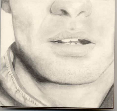 Portion of a Man's Face