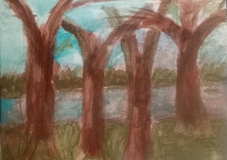 Tree by the water 