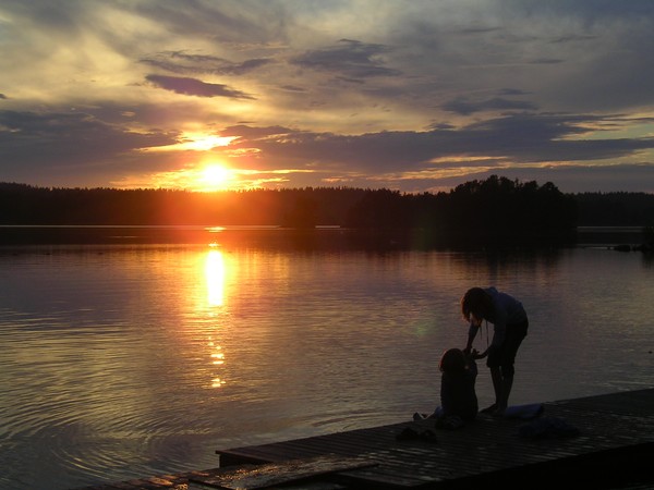 Warm sunset