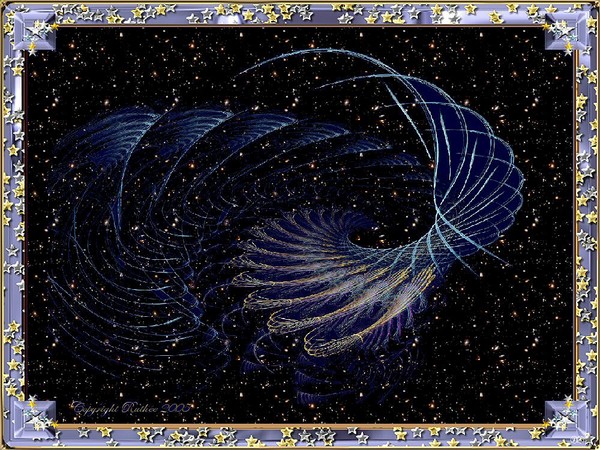 Blue and Gold in The Heavens
