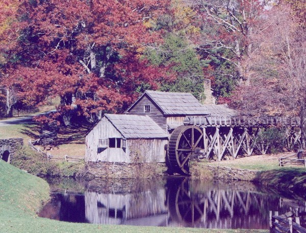 Maybry mill in the blueridge