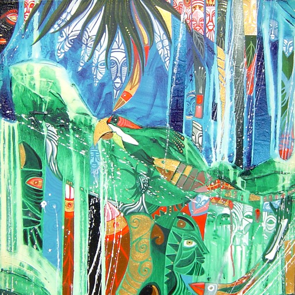 parrot in paradise