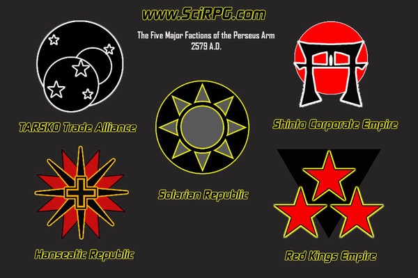 SciRPG Factions Illustration