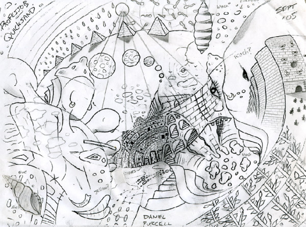 Professor Quicksand - sketch