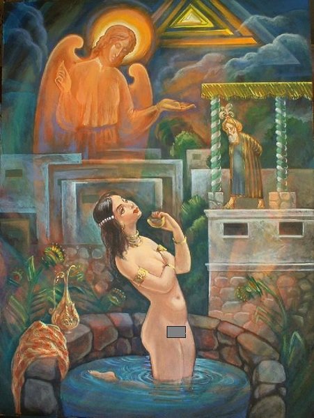 king David & Bathsheba